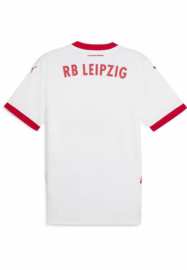Puma - Męska koszulka domowa RB Leipzig 24/25 PUMA White For All Time Red. Kolor: biały, czerwony, wielokolorowy