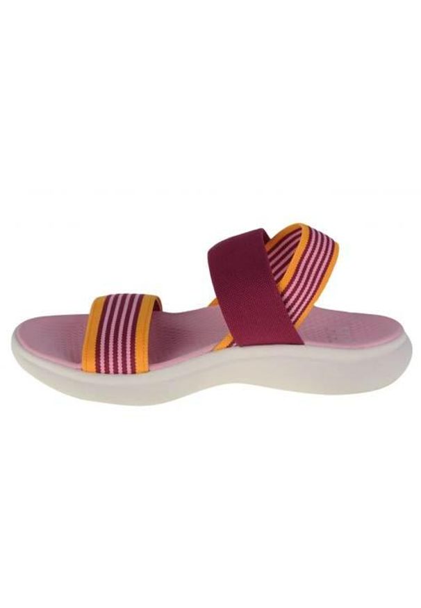 Buty do chodzenia damskie Helly Hansen Risor Jr. Zapięcie: bez zapięcia. Kolor: różowy, żółty, pomarańczowy, wielokolorowy. Materiał: materiał, tkanina. Sezon: lato. Sport: turystyka piesza