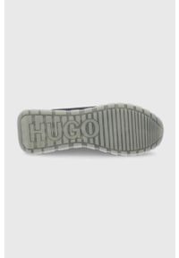 Hugo Buty Cubite 50464634.001 kolor czarny. Nosek buta: okrągły. Zapięcie: sznurówki. Kolor: czarny. Materiał: guma #3
