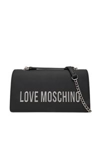 Love Moschino - LOVE MOSCHINO Torebka JC4192PP1NKD000B Czarny. Kolor: czarny. Materiał: skórzane