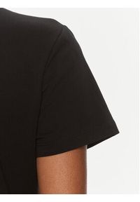 Fracomina T-Shirt FR24ST3004J401N5 Czarny Regular Fit. Kolor: czarny. Materiał: bawełna #3