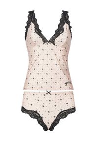 Guess Piżama O4BG01 KCF20 Różowy. Kolor: różowy. Materiał: syntetyk