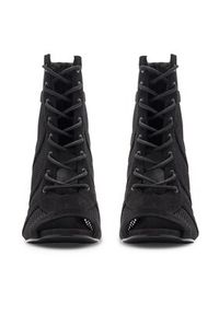 Jenny Fairy Botki TINA H8372-1 Czarny. Kolor: czarny. Materiał: materiał #6