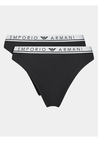 Komplet 2 par fig Emporio Armani Underwear. Kolor: czarny