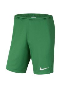 Nike - Męskie Spodenki Dry Park III. Kolor: zielony. Sport: turystyka piesza #1