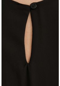 Answear Lab bluzka damska kolor czarny gładka. Kolor: czarny. Materiał: tkanina. Wzór: gładki. Styl: wakacyjny #3