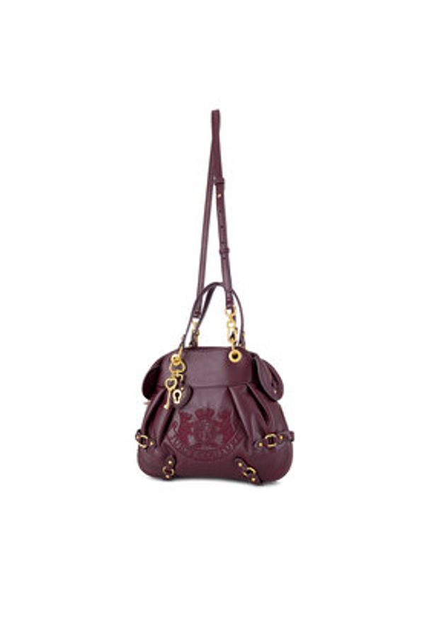 Juicy Couture Torebka BIJXT8654WVP Bordowy. Kolor: czerwony