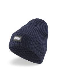 Czapka Puma Ribbed Classic Cuff Beanie. Kolor: niebieski, wielokolorowy. Materiał: prążkowany. Sezon: zima. Styl: klasyczny, sportowy #1