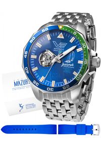 Zegarek męski Vostok Europe NH38A-225A480B srebrny. Kolor: srebrny #1