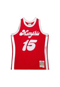 Mitchell & Ness - Koszulka NBA Memphis Grizzlies Vince Carter 2015/16. Kolor: czerwony. Sport: koszykówka #1