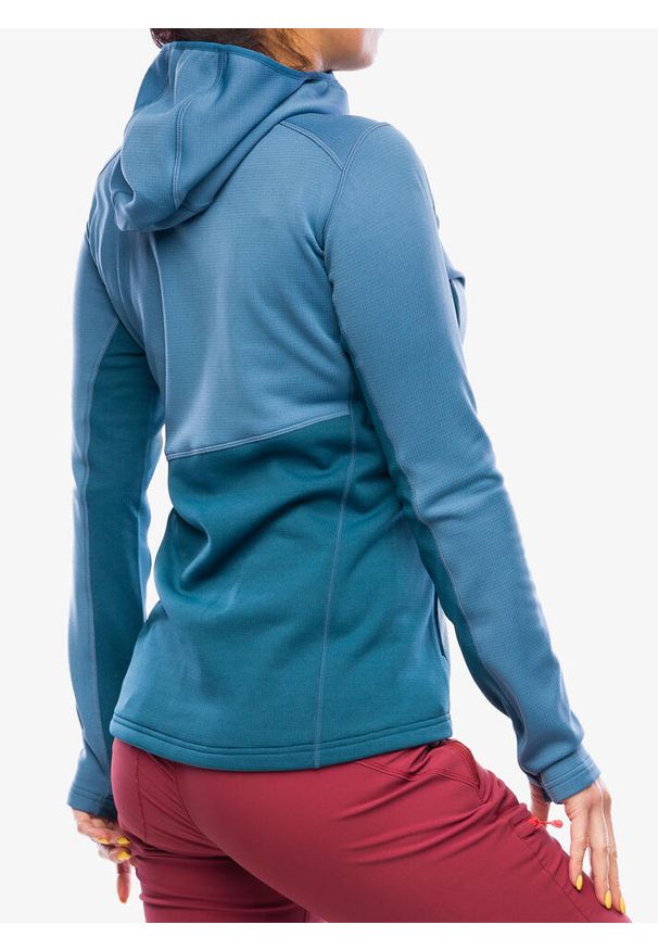 MOUNTAIN EQUIPMENT - Bluza damska Mountain Equipment Durian Hooded Jacket. Kolor: zielony. Sezon: zima. Sport: narciarstwo