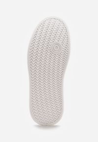 Born2be - Białe Sneakersy Vices na Grubej Podeszwie z Metalicznymi Wstawkami Nelesea. Okazja: na co dzień. Nosek buta: okrągły. Kolor: biały. Sezon: wiosna, lato #7