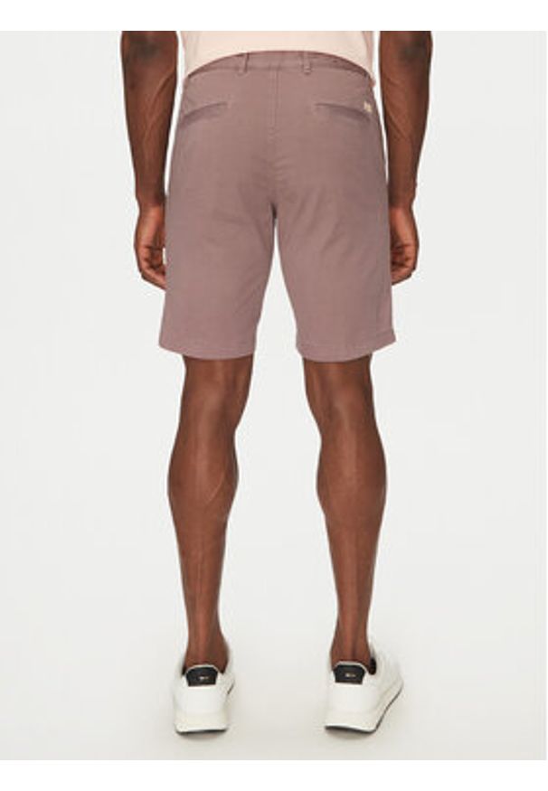 BOSS Szorty materiałowe 50536884 Różowy Regular Fit. Kolor: różowy. Materiał: bawełna