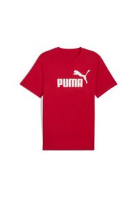 Puma - KOSZULKA męska PUMA 682532-11 1 t shirt męski bawełna sportowa czerwona L. Kolor: biały, czerwony, wielokolorowy. Materiał: bawełna