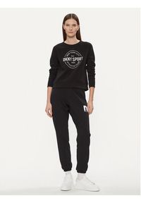 DKNY Sport Bluza DP3T9561 Czarny Regular Fit. Kolor: czarny. Materiał: syntetyk, bawełna. Styl: sportowy #3