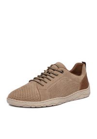 Rieker Półbuty CEO-08315-64 Beżowy jasny. Kolor: beżowy. Materiał: nubuk, skóra #8