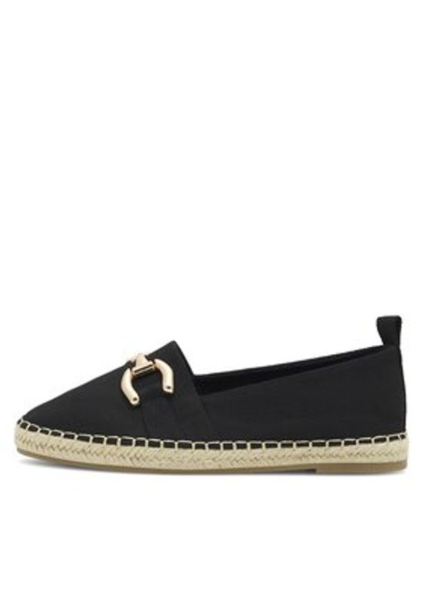 DeeZee Espadryle WSS21182-01 Czarny. Kolor: czarny. Materiał: materiał