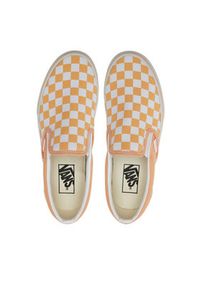 Vans Tenisówki Classic Slip On Platform VN00018EAAS1 Beżowy. Zapięcie: bez zapięcia. Kolor: beżowy. Materiał: materiał. Obcas: na platformie