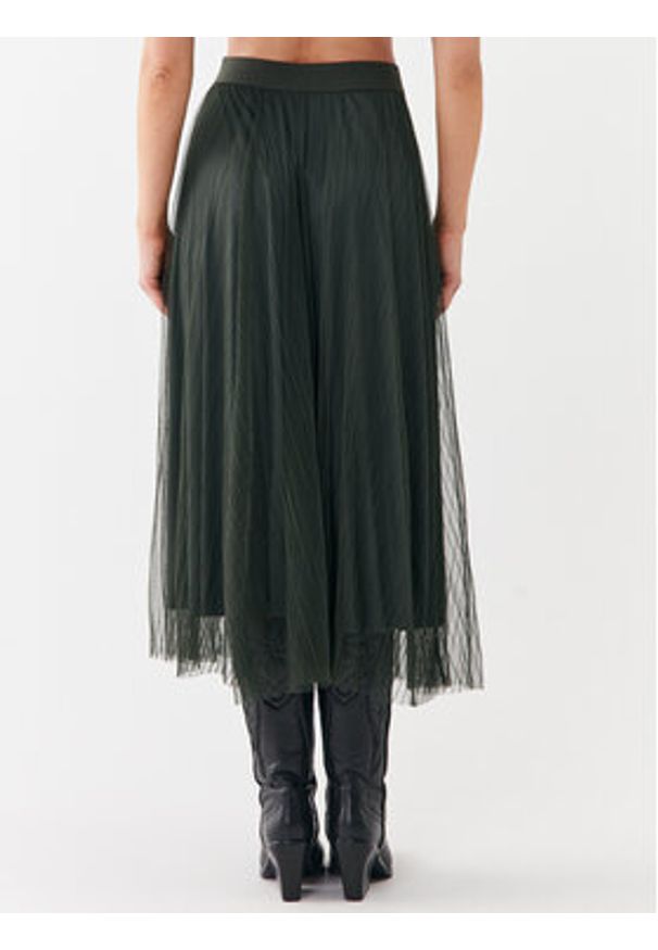 only - ONLY Spódnica midi 15214303 Zielony Regular Fit. Kolor: zielony. Materiał: syntetyk