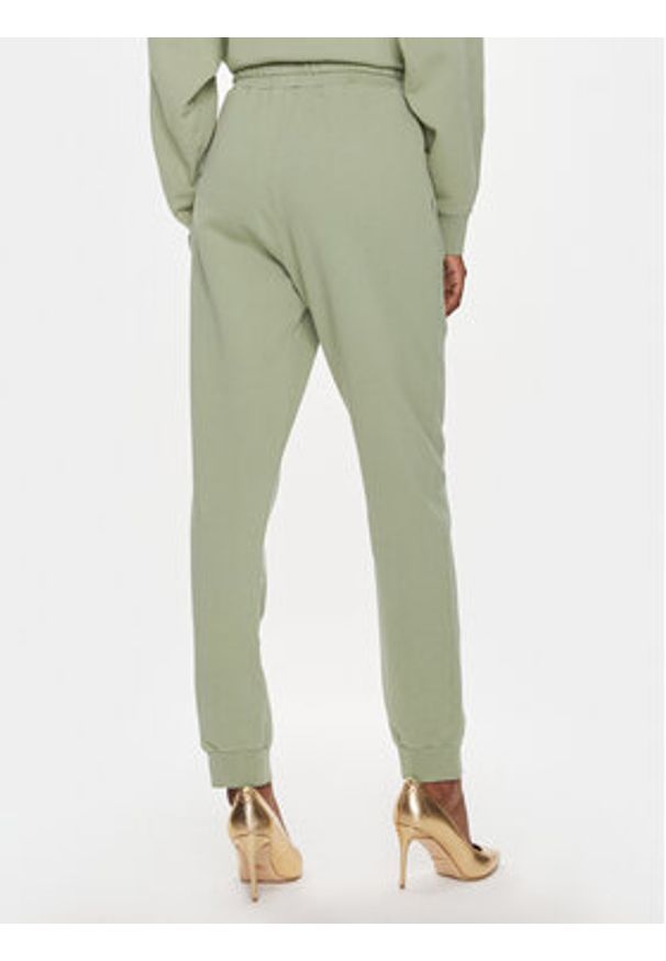 Pinko Spodnie dresowe Carico 100371 A1N7 Zielony Regular Fit. Kolor: zielony. Materiał: bawełna