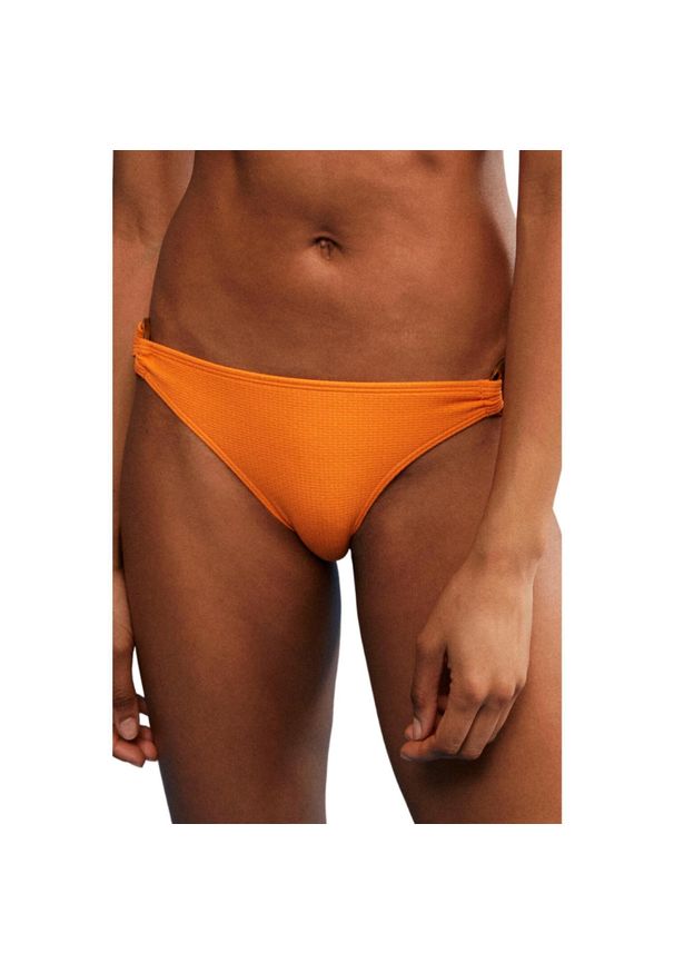 Dół stroju kąpielowego damskiego Roxy Color Jam Bottoms. Kolor: żółty, wielokolorowy, pomarańczowy