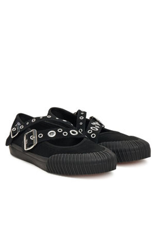 Vans Trampki Mary Jane VN000D9ABLA1 Czarny. Kolor: czarny. Materiał: materiał