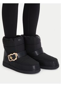 Love Moschino - LOVE MOSCHINO Śniegowce JA24432G0NISK00A Czarny. Kolor: czarny. Materiał: materiał #3