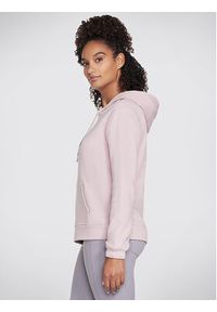 skechers - Skechers Bluza La Dreams Pullover Hoodie HD4 Różowy Regular Fit. Kolor: różowy. Materiał: bawełna