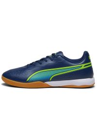 Buty Puma King Match It Persian, Mężczyźni. Kolor: niebieski. Materiał: materiał, syntetyk