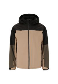 Kurtka narciarska męska Whistler Montill W-PRO 10000. Kolor: beżowy. Sezon: zima. Sport: narciarstwo #1