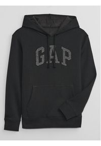 GAP - Gap Bluza 796099-01 Czarny Regular Fit. Kolor: czarny. Materiał: syntetyk, bawełna
