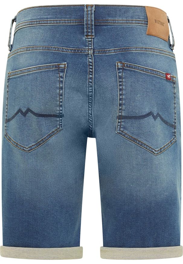 Męskie Szorty Mustang Style Chicago Shorts Z Denim Blue 1016349 5000 773. Materiał: denim