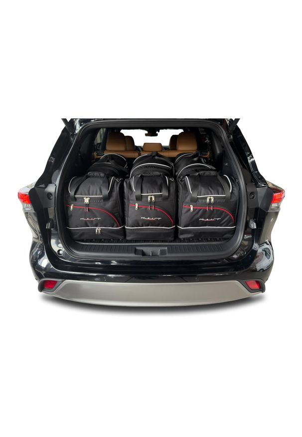 KJUST - Torby Do Bagażnika Toyota Highlander Hev 2020+ 6Szt Kjust. Kolor: czarny. Styl: sportowy
