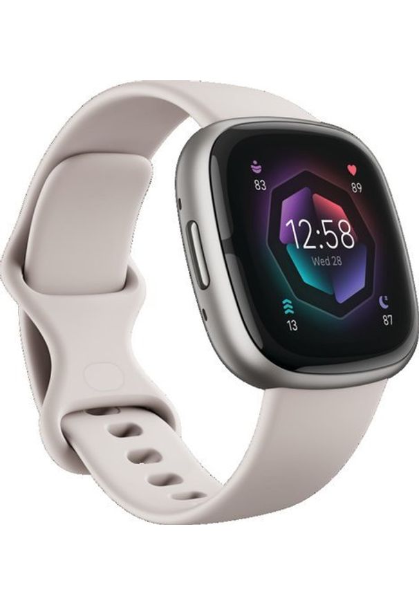 FITBIT - Smartwatch Fitbit Sense 2 Szary (FB521SRWT). Rodzaj zegarka: smartwatch. Kolor: szary