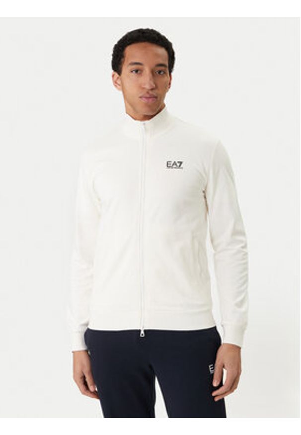 EA7 Emporio Armani Dres 8NPV61 PJVRZ M0036 Granatowy Regular Fit. Kolor: niebieski. Materiał: bawełna