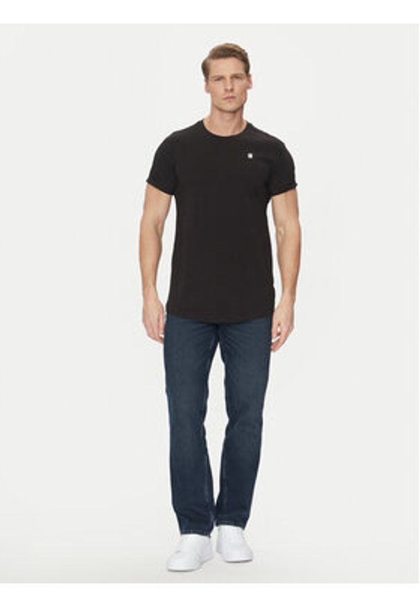 G-Star RAW - G-Star Raw T-Shirt Lash D16396-B353-2199 Czarny Relaxed Fit. Kolor: czarny. Materiał: bawełna