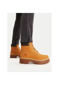 Trapery Timberland. Kolor: brązowy. Styl: street #1