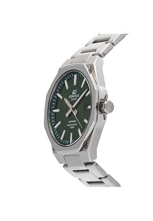 Casio Zegarek Edifice Classic Sapphire EFR-S108D-3AVUEF Srebrny. Kolor: srebrny