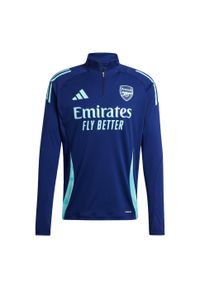 Adidas - Bluza Arsenal Tiro 24 Training. Kolor: niebieski. Materiał: materiał. Sport: fitness