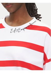 EA7 Emporio Armani Bluza 7W000163 AF12951 F5016 Biały Regular Fit. Kolor: biały. Materiał: bawełna #3