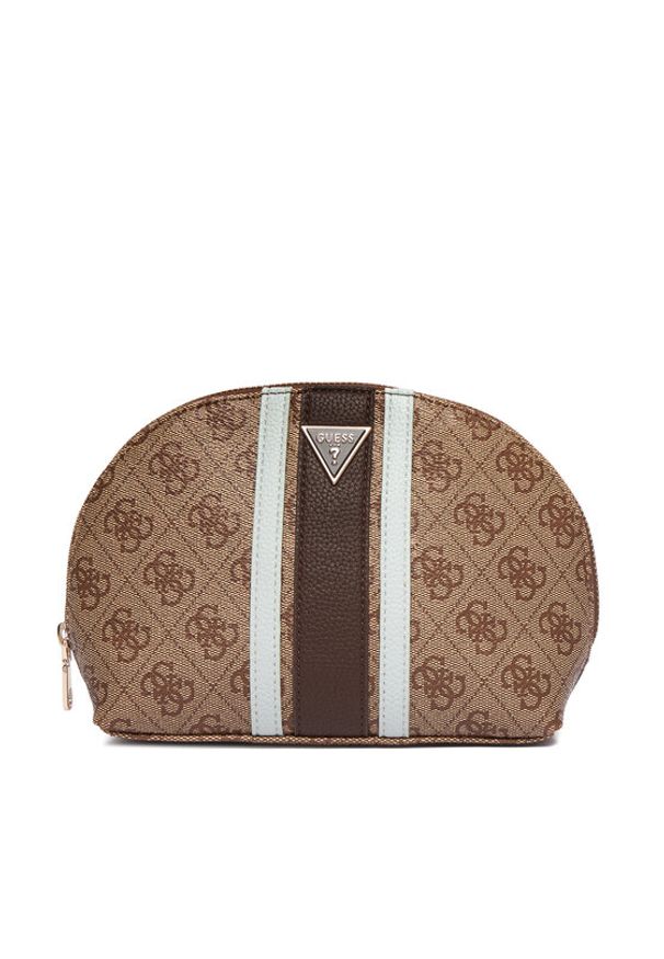 Guess Kosmetyczka PW7573 P6370 Brązowy. Kolor: brązowy. Materiał: skóra