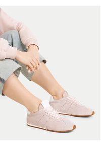 Gino Rossi Sneakersy AYA-110125 Różowy. Kolor: różowy. Materiał: zamsz, skóra #8