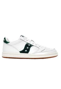Buty Mężczyzna Saucony Jazz Court biały. Okazja: do pracy. Kolor: biały, wielokolorowy, zielony