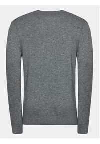 Sisley Sweter 102HS1B17 Szary Slim Fit. Kolor: szary. Materiał: syntetyk #3