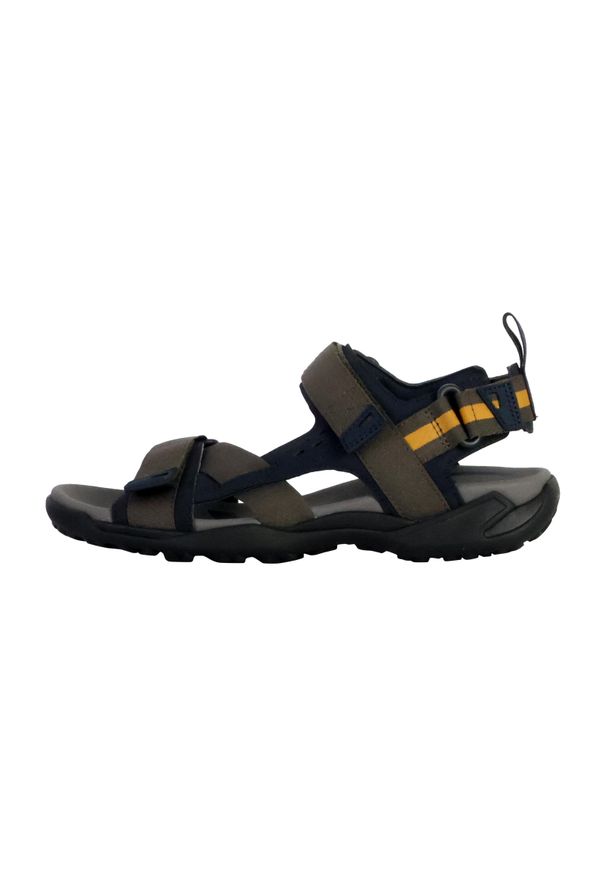 Geox - Sandały GEOX U TERRENO + GRIP Zielony. Kolor: zielony. Materiał: syntetyk. Sezon: lato