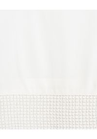 LES COPAINS - Top z jedwabiu. Kolor: biały. Materiał: jedwab. Wzór: aplikacja. Styl: elegancki #3