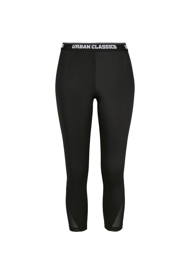 Urban Classics - Damskie klasyczne legginsy miejskie do pedałów. Kolor: czarny