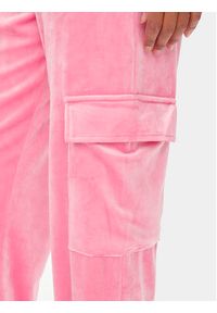 only - ONLY Spodnie materiałowe 15310721 Różowy Regular Fit. Kolor: różowy. Materiał: materiał #5