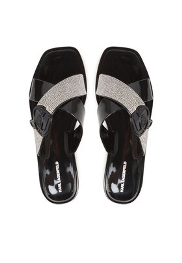 Karl Lagerfeld - KARL LAGERFELD Klapki Jelly KL80004S Czarny. Kolor: czarny