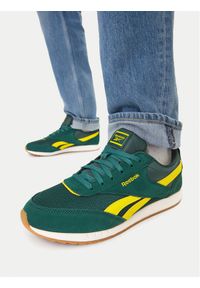 Reebok Sneakersy CEO-MODA AR30315MGYT Zielony. Kolor: zielony. Materiał: skóra, zamsz #1